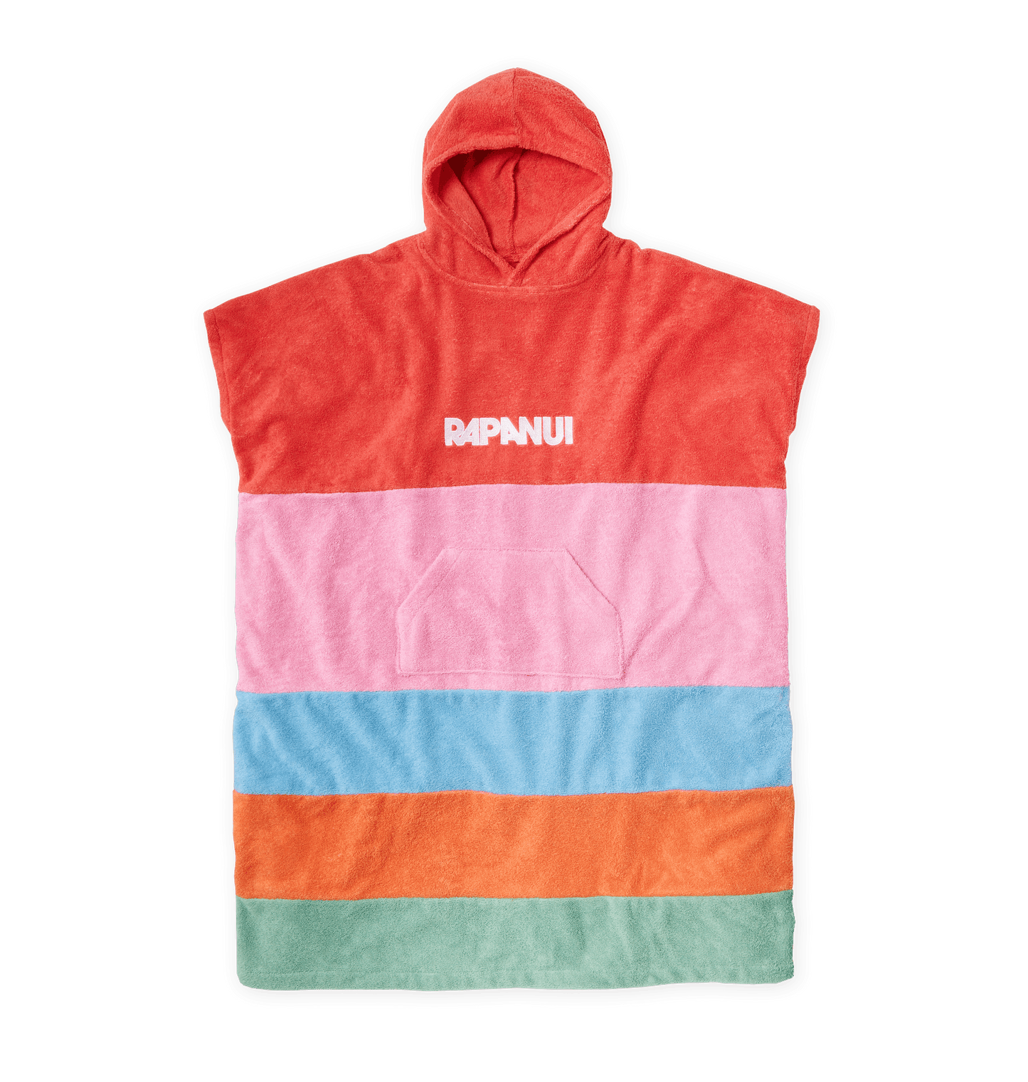 Rainboat Surf Change Towel Robe Front