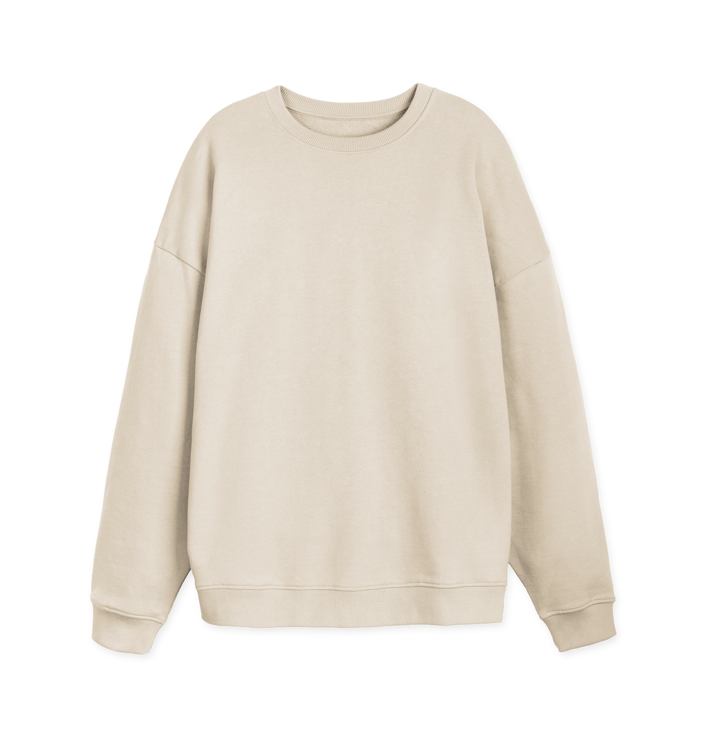 Oat Printed Sweater Front