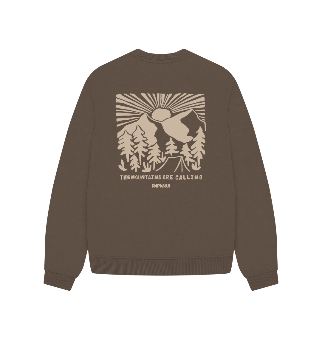 Chocolate Printed Sweater