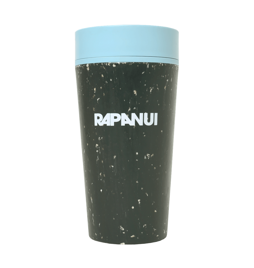 Black and Solent Blue Reusable coffee cup
