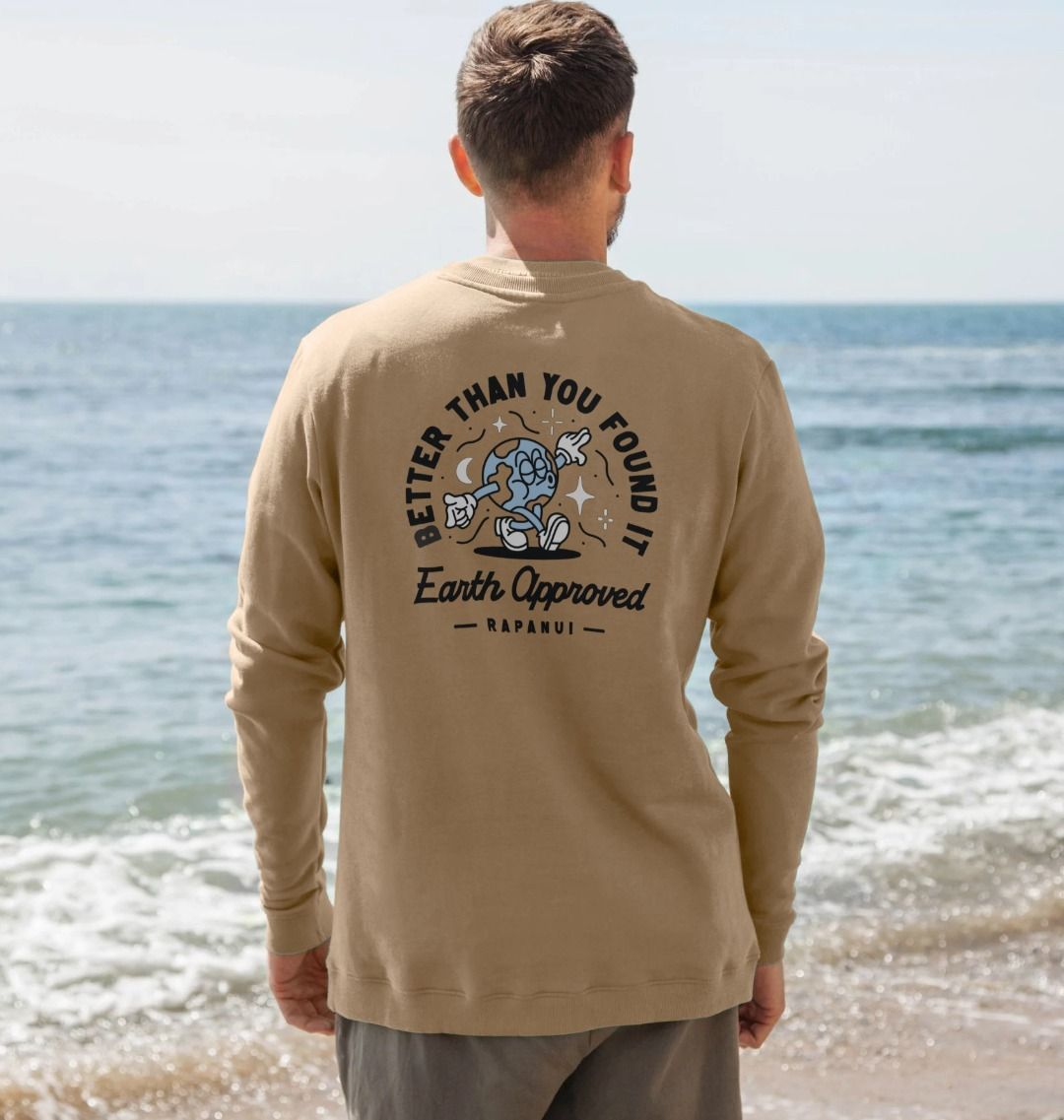 Men's Earth Approved Sweatshirt - Printed Sweatshirt