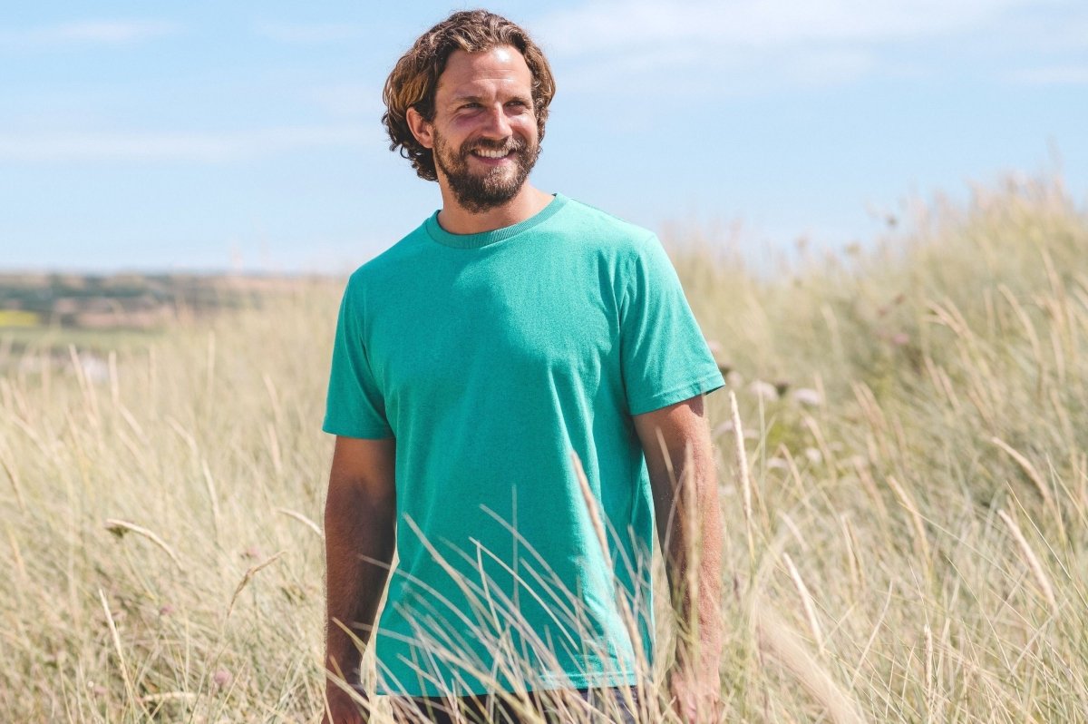 Men's Recycled Organic Cotton T - shirt -