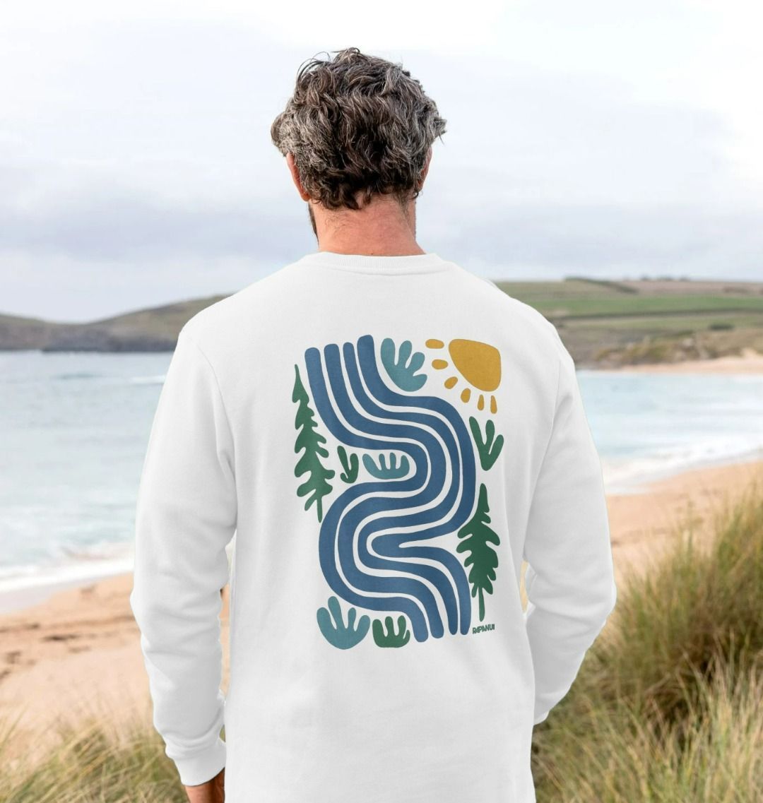 Men's Rivers Sweatshirt - Printed Sweatshirt