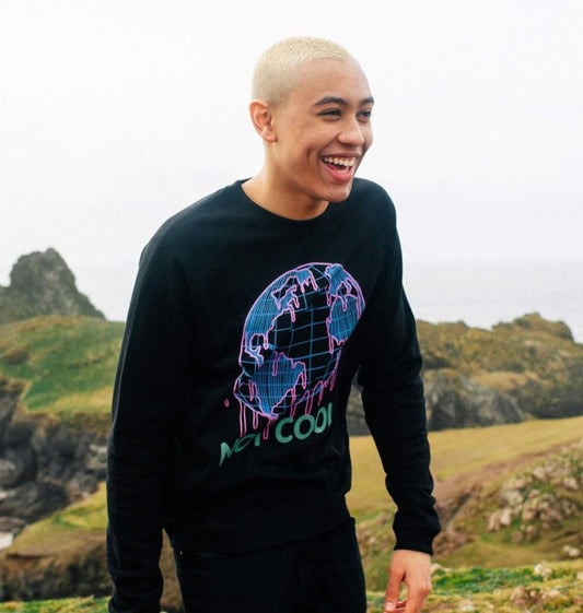 #notcool Climate Change Sweatshirt - Printed Sweatshirt
