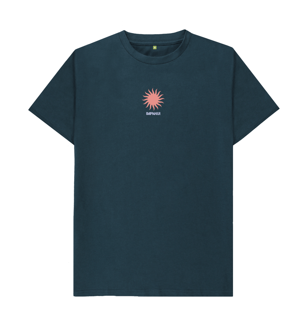 Denim Blue Printed T-shirt