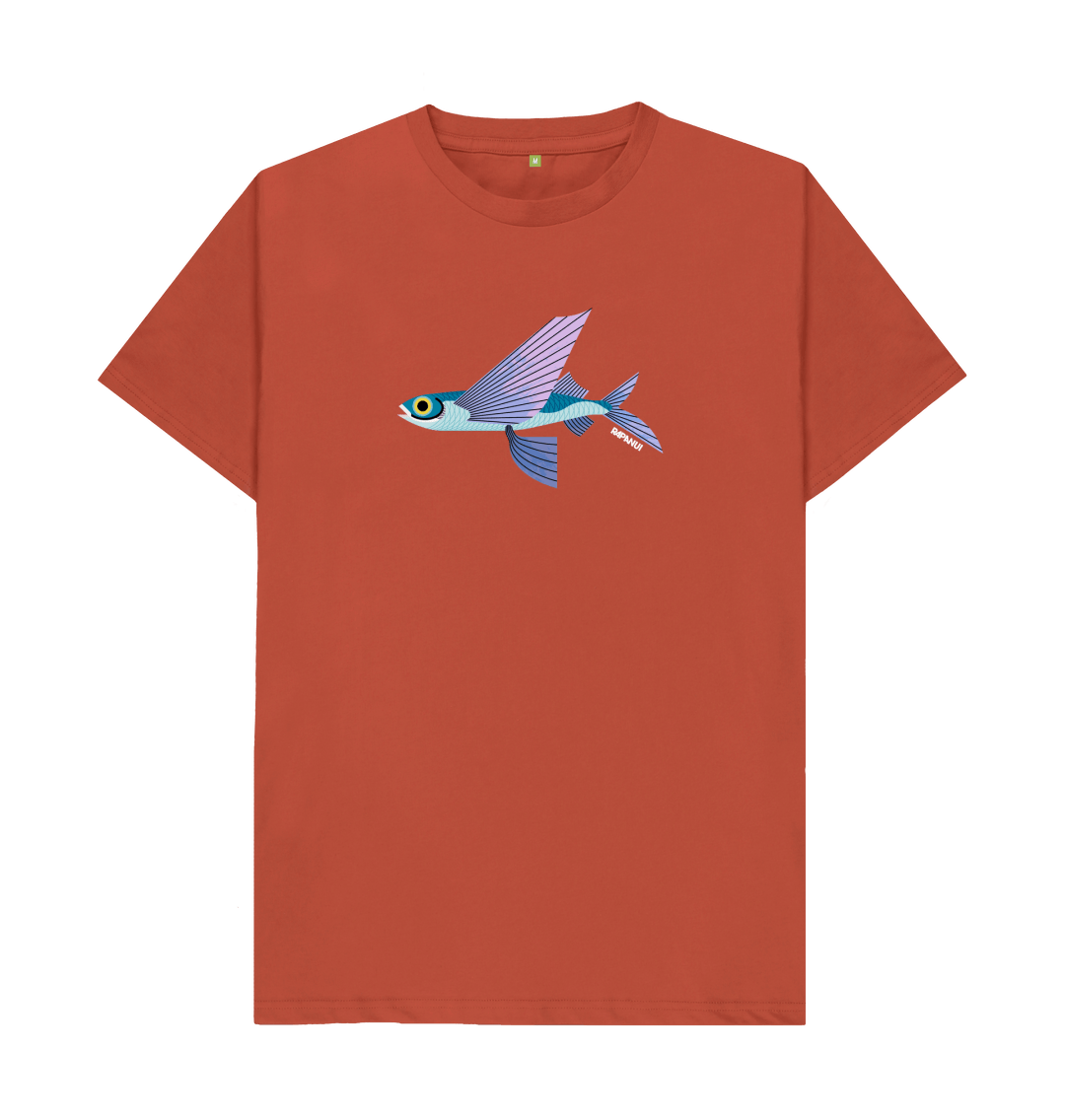 Rust Printed T-shirt