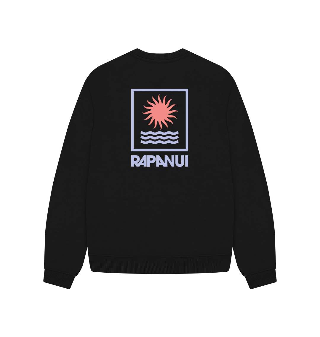 Black Printed Sweater