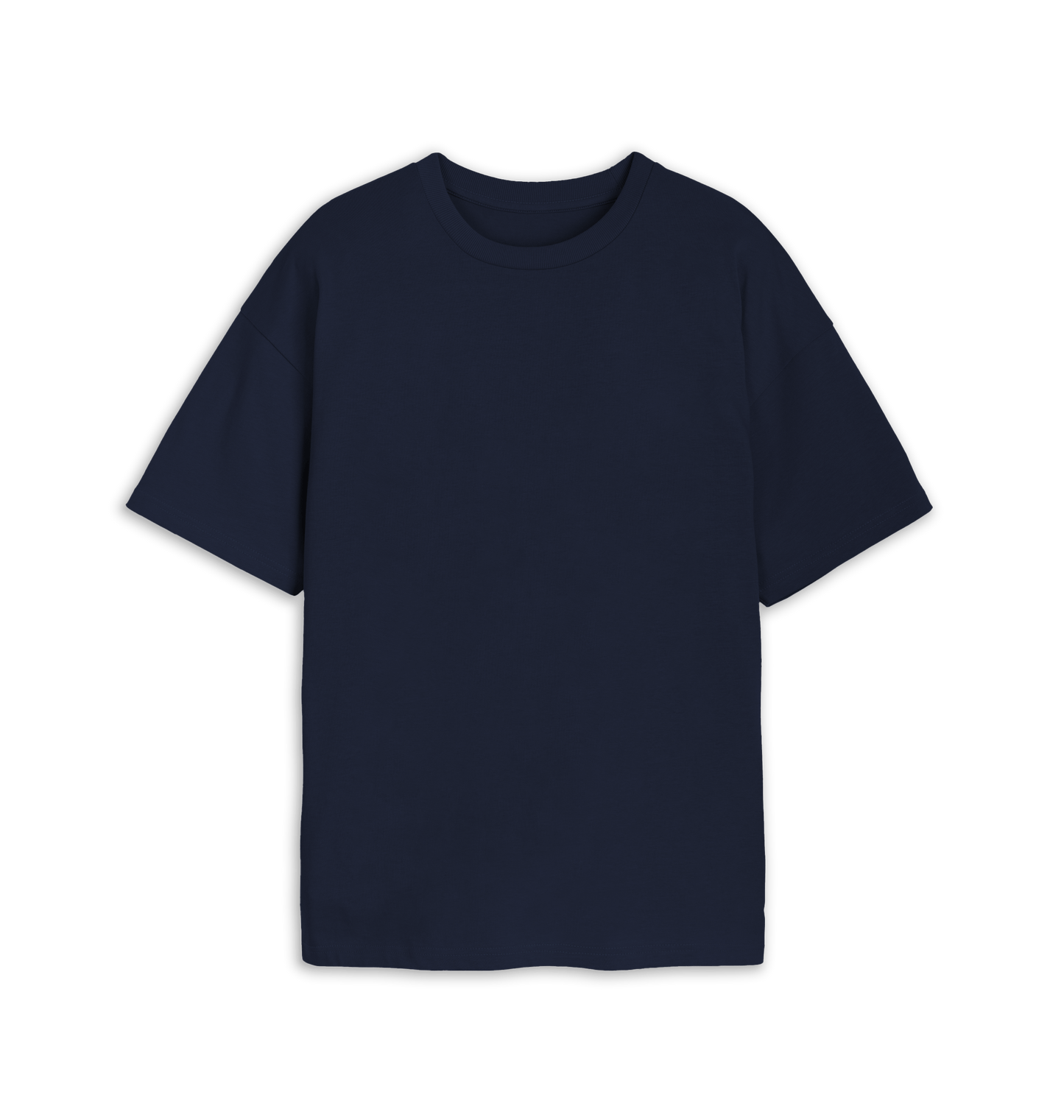 Navy Printed T-shirt Front