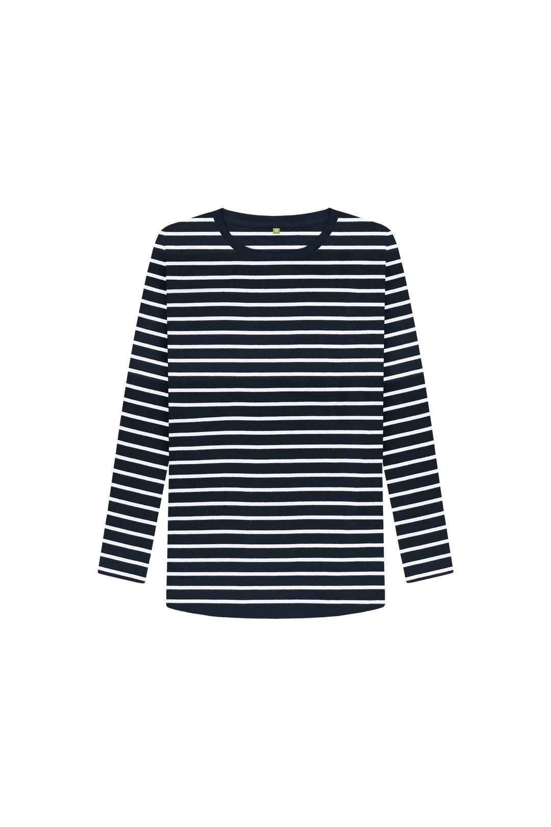 White Stripes Printed T-shirt