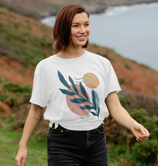Plant Trees Relaxed Fit T - shirt - Printed T - shirt