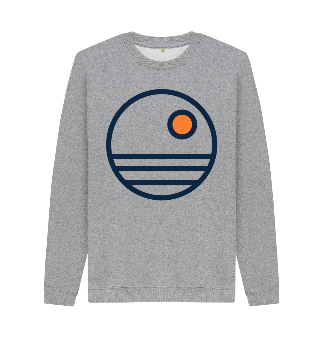 Light Heather Printed Sweater