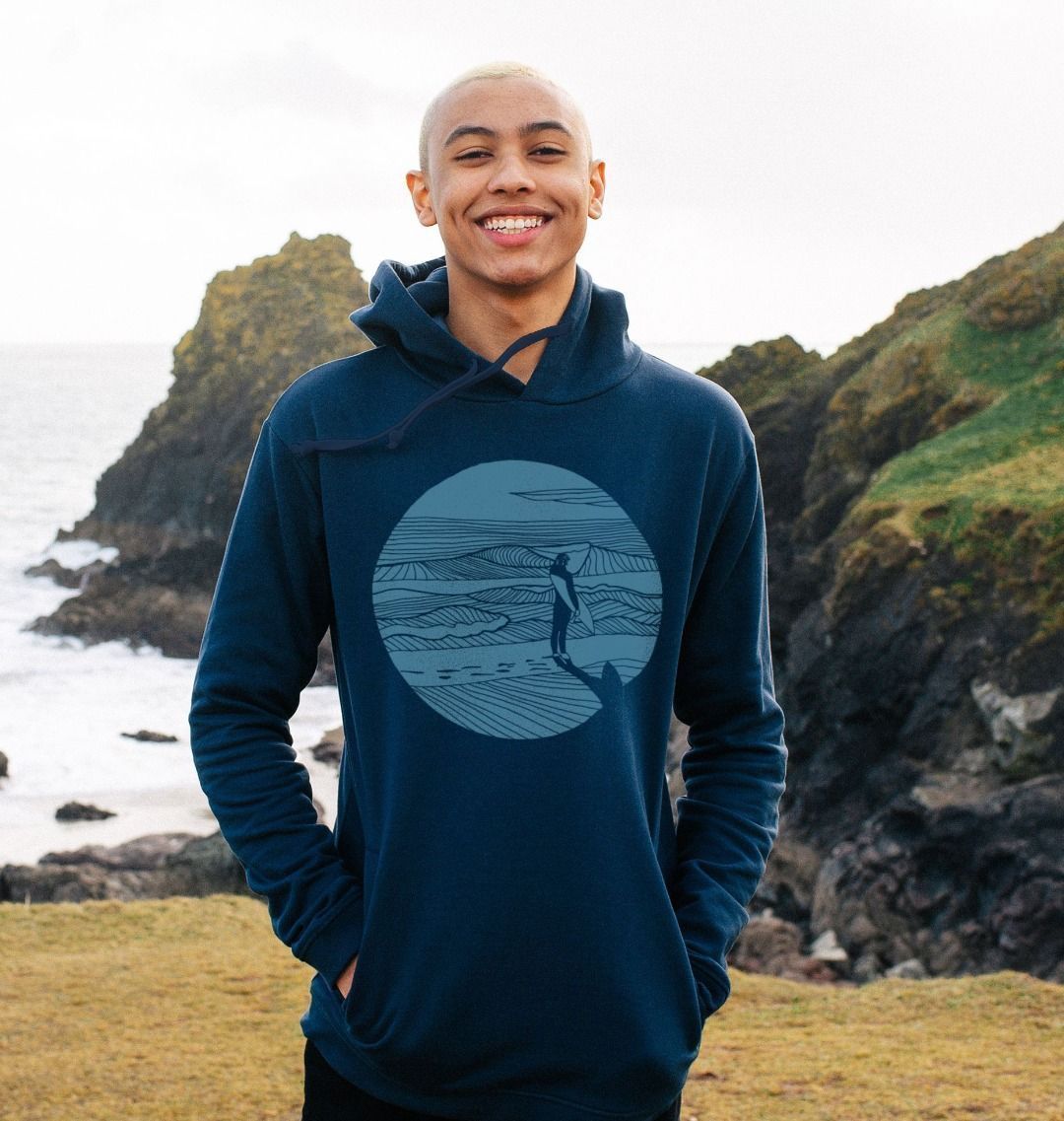 Reading The Waves Hoodie - Printed Hoodies