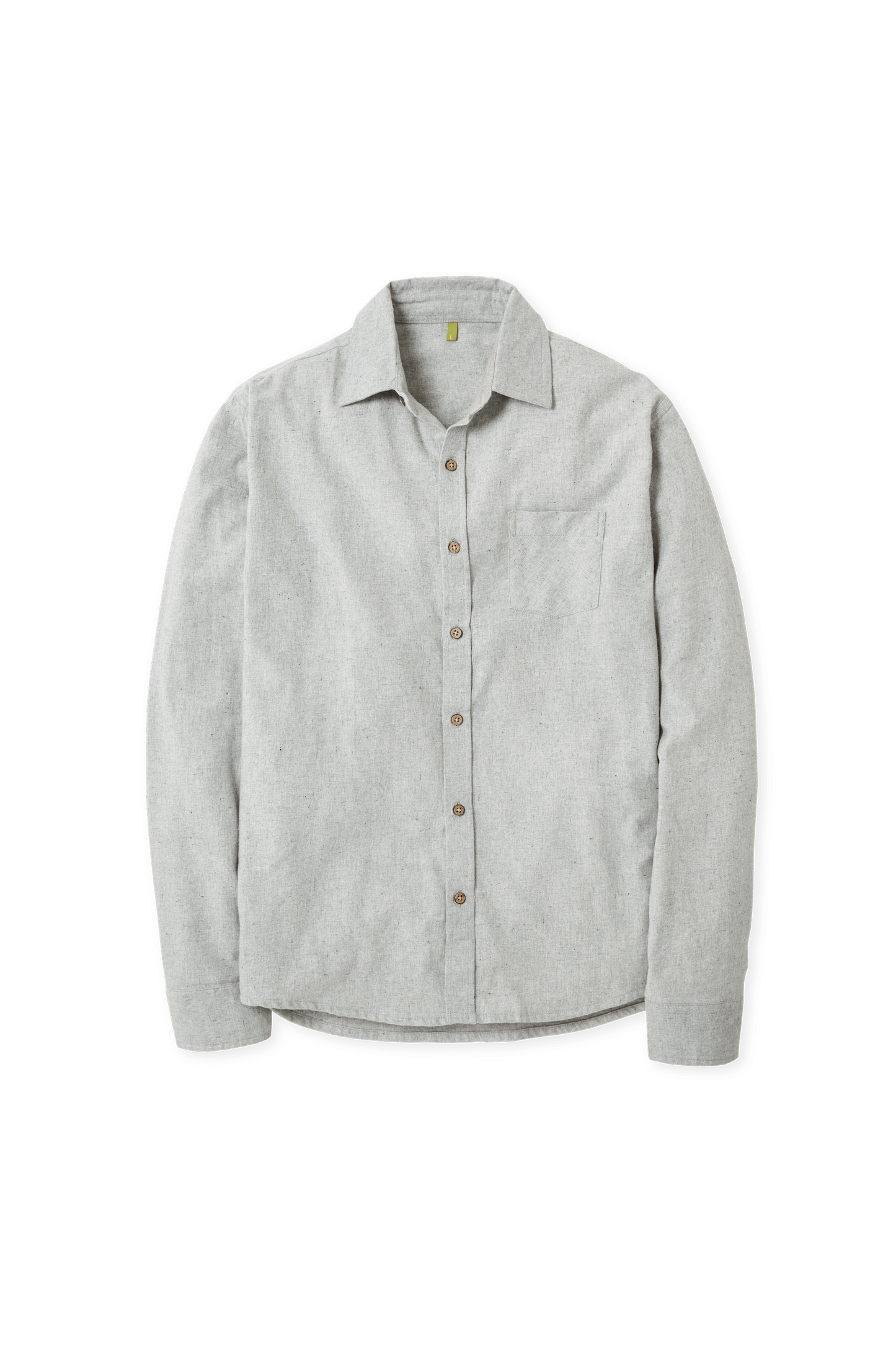Grey Recycled Flannel Shirt