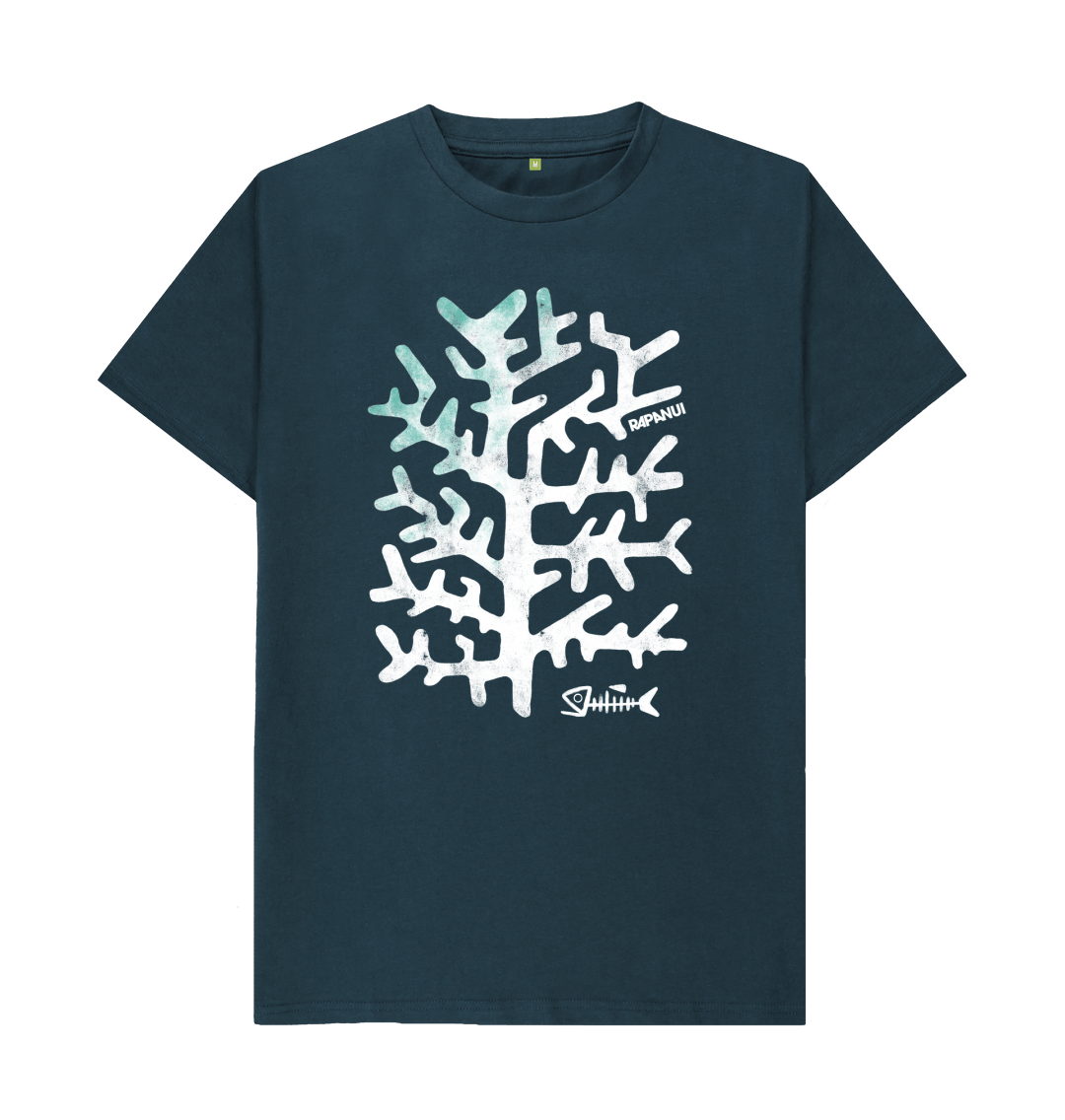 Denim Blue Printed T-shirt