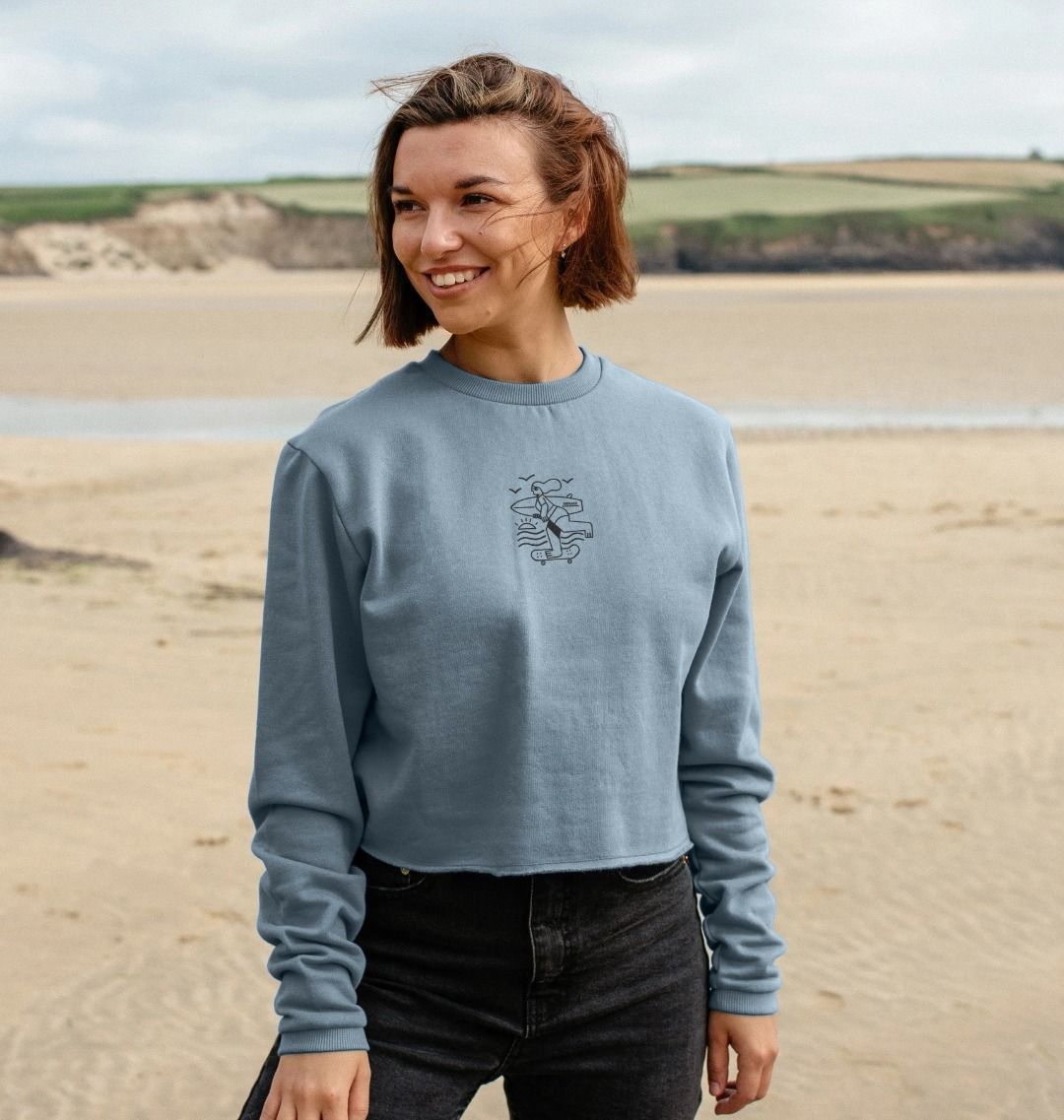 Skate Boxy Jumper - Printed Sweatshirt