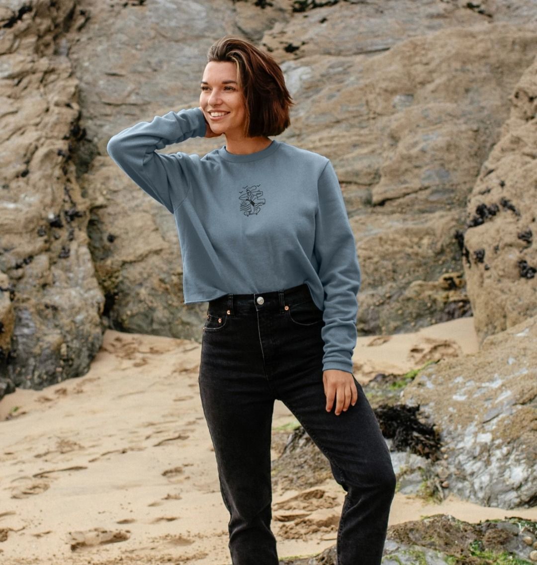 Skate Boxy Jumper - Printed Sweatshirt