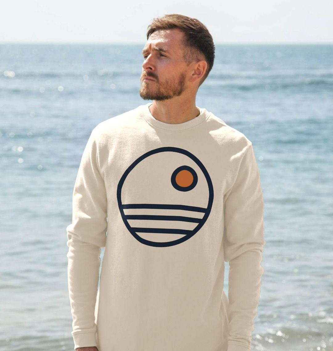 Sunset Surf Sweatshirt - Printed Sweatshirt