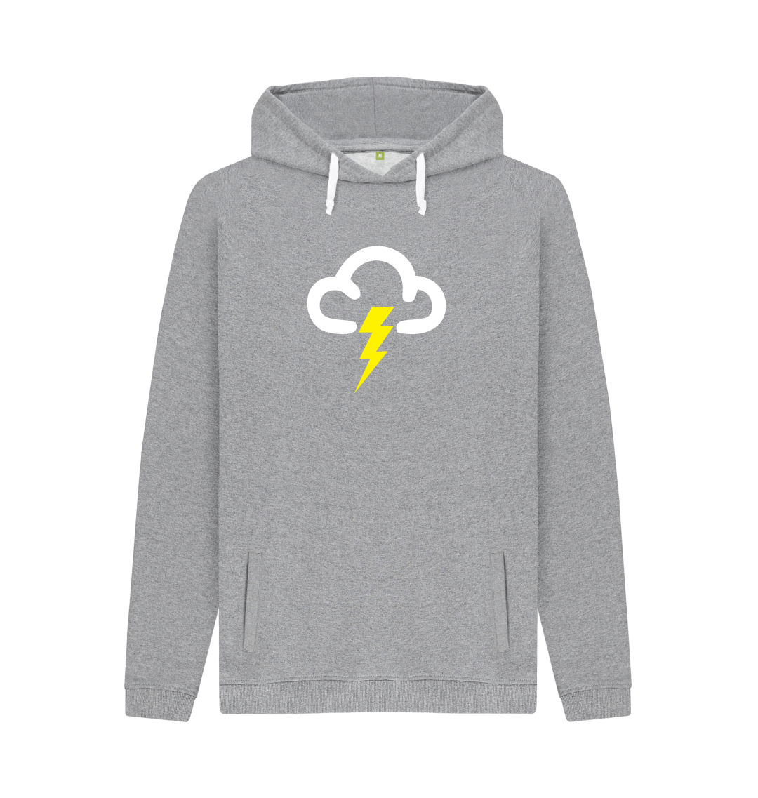 Light Heather Printed Hoody Front