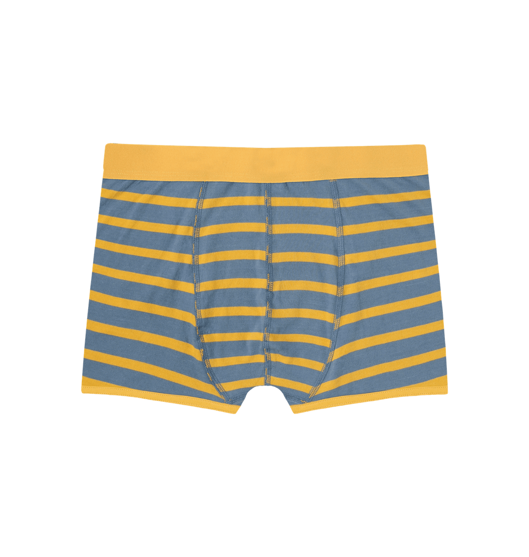 Mustard Stripes Boxer Trunks