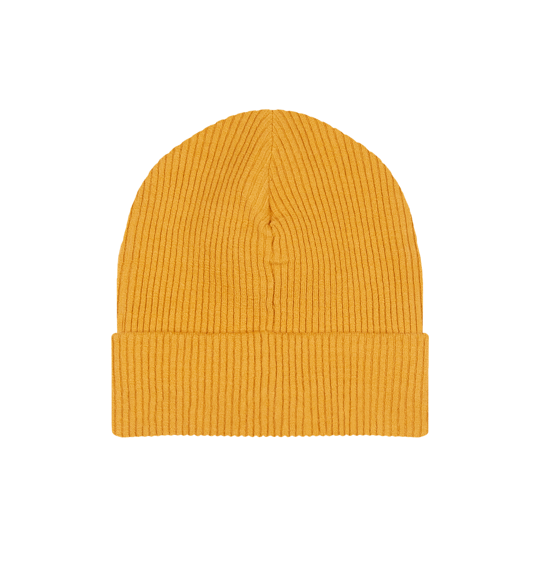 Mustard Beanie Front