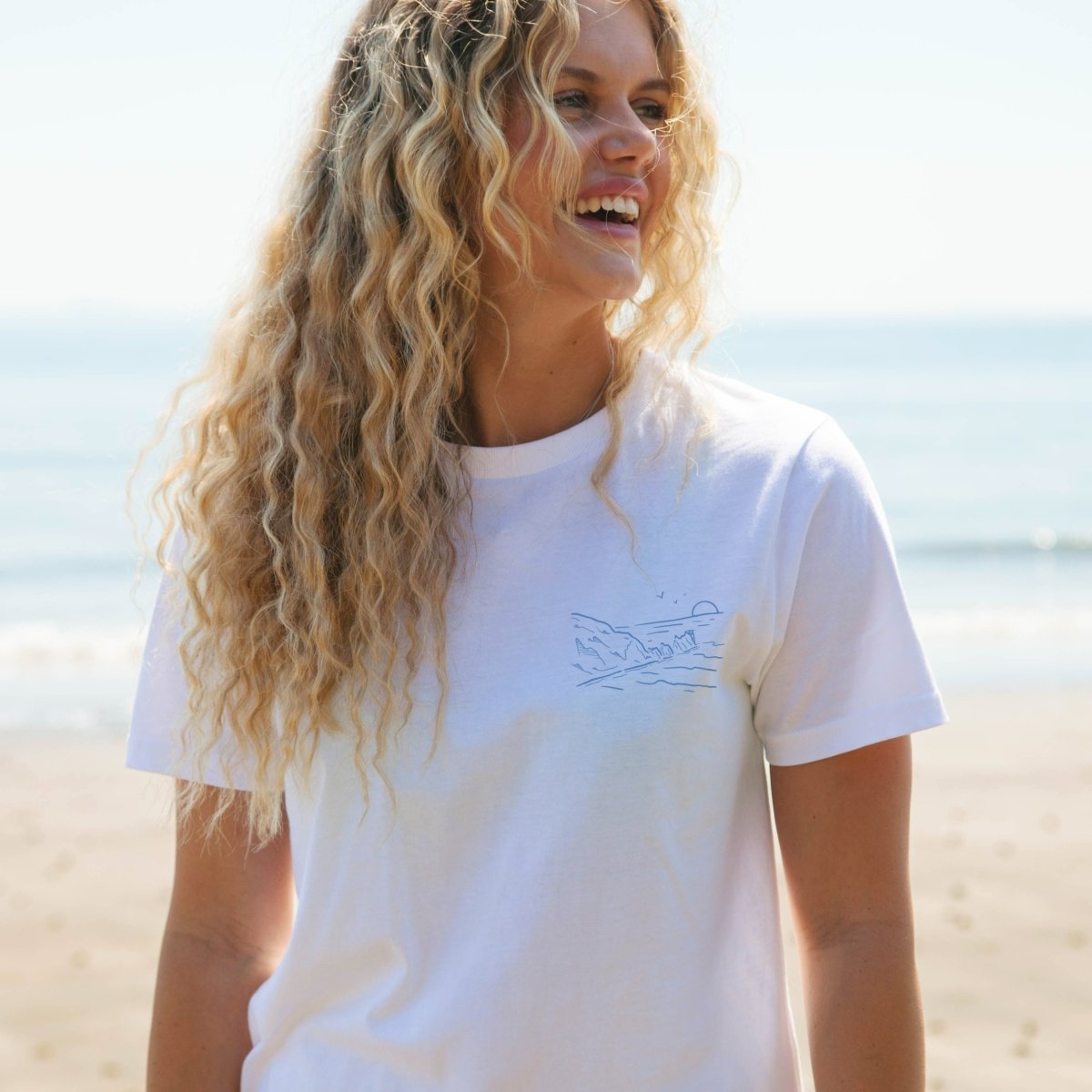 Women's Across The Solent T - Shirt - Printed T - shirt
