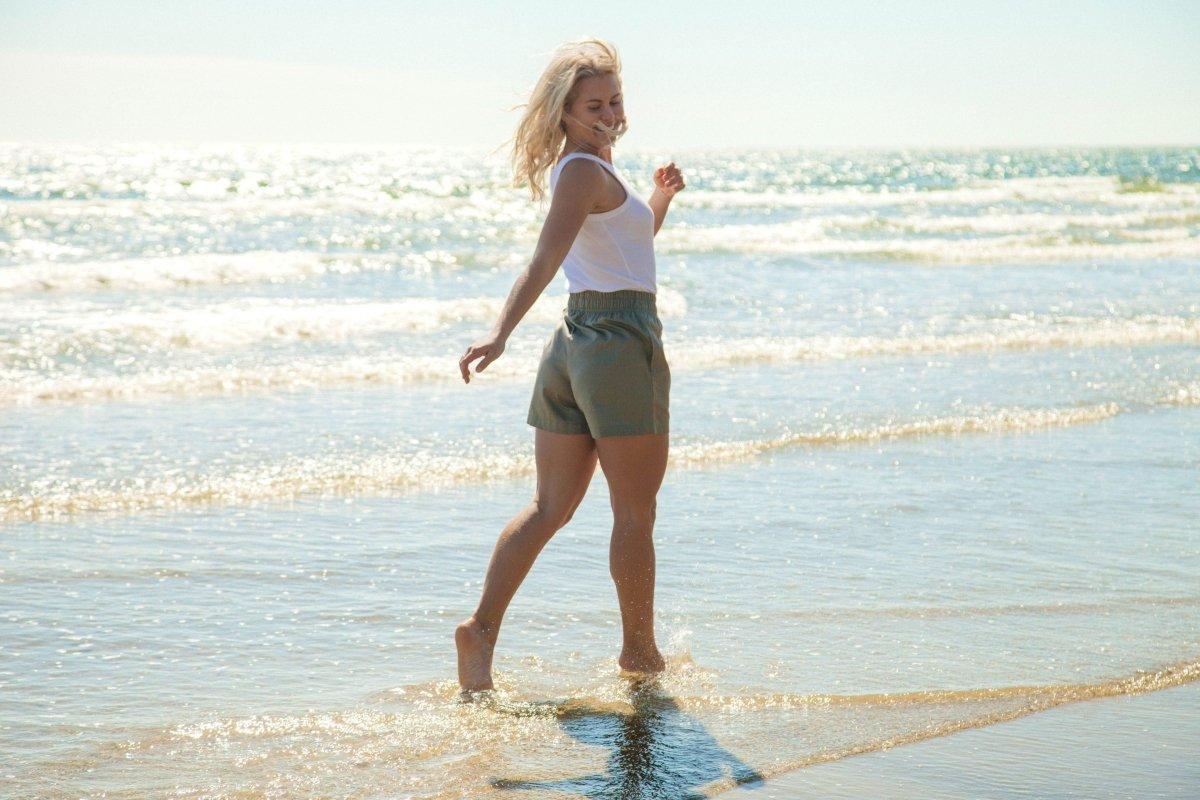 Women's Bayside Cotton Shorts - Shorts
