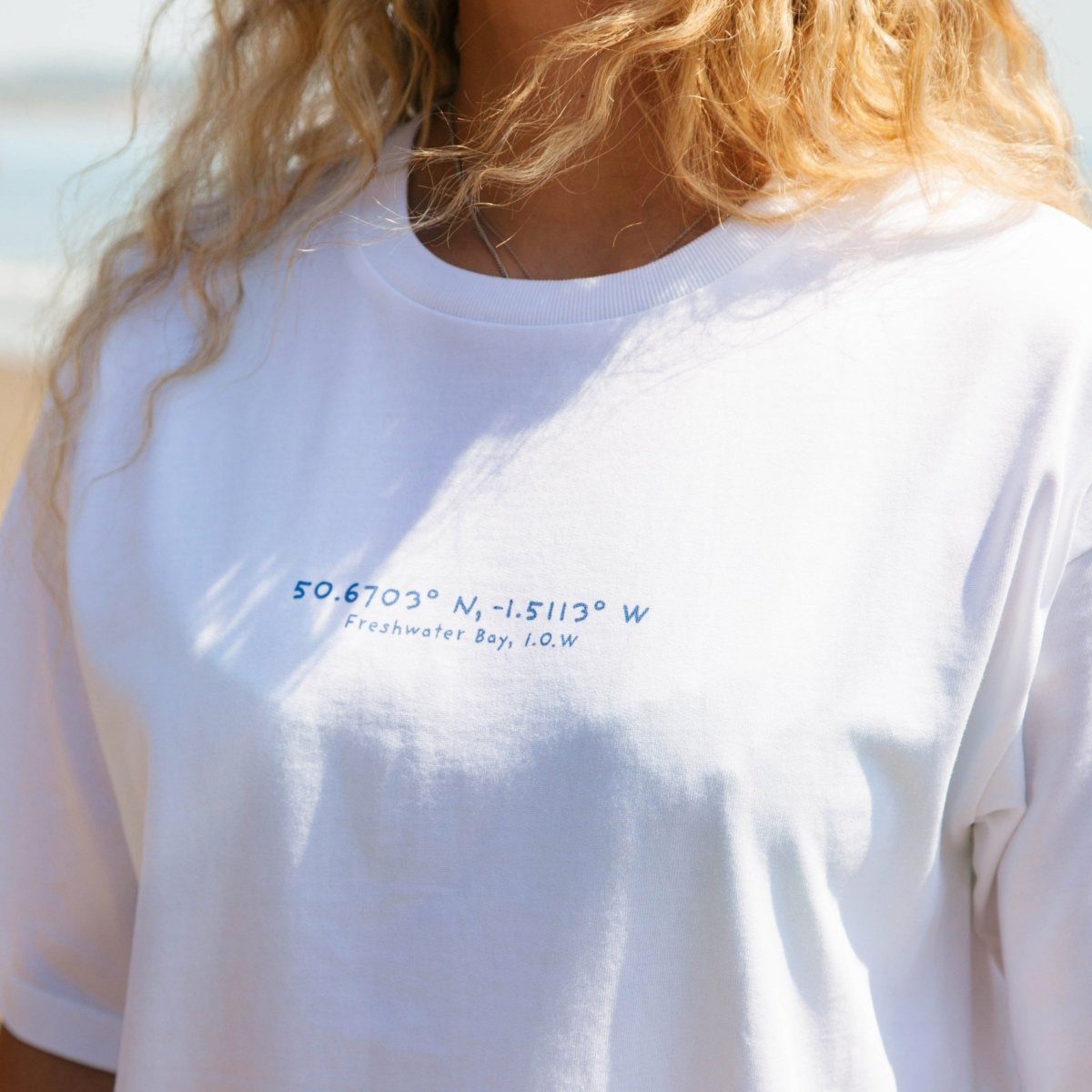 Women's Freshwater Co - ordinates Oversized T - Shirt - Printed T - shirt