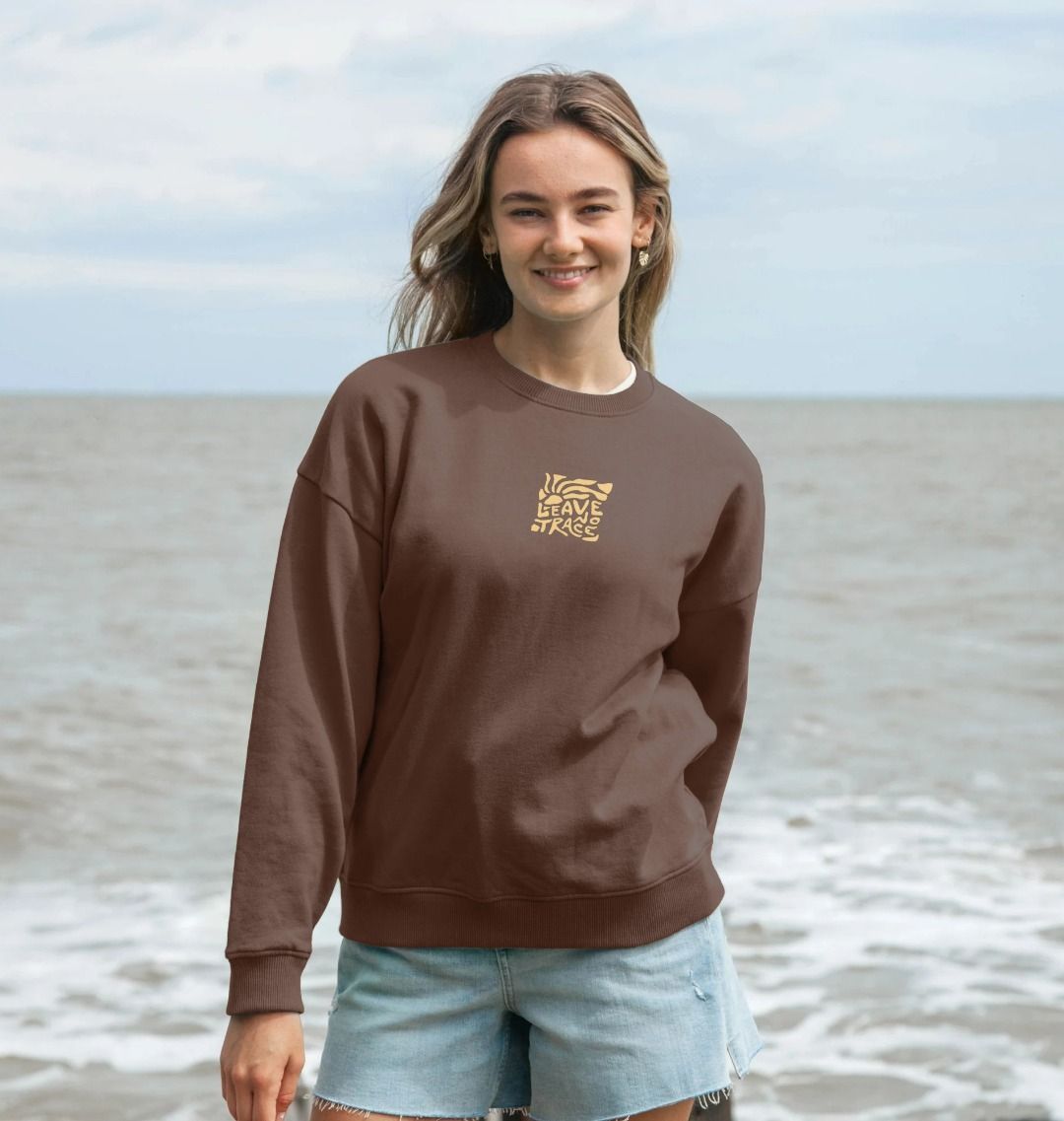 Women's No Trace Sweatshirt - Printed Sweatshirt
