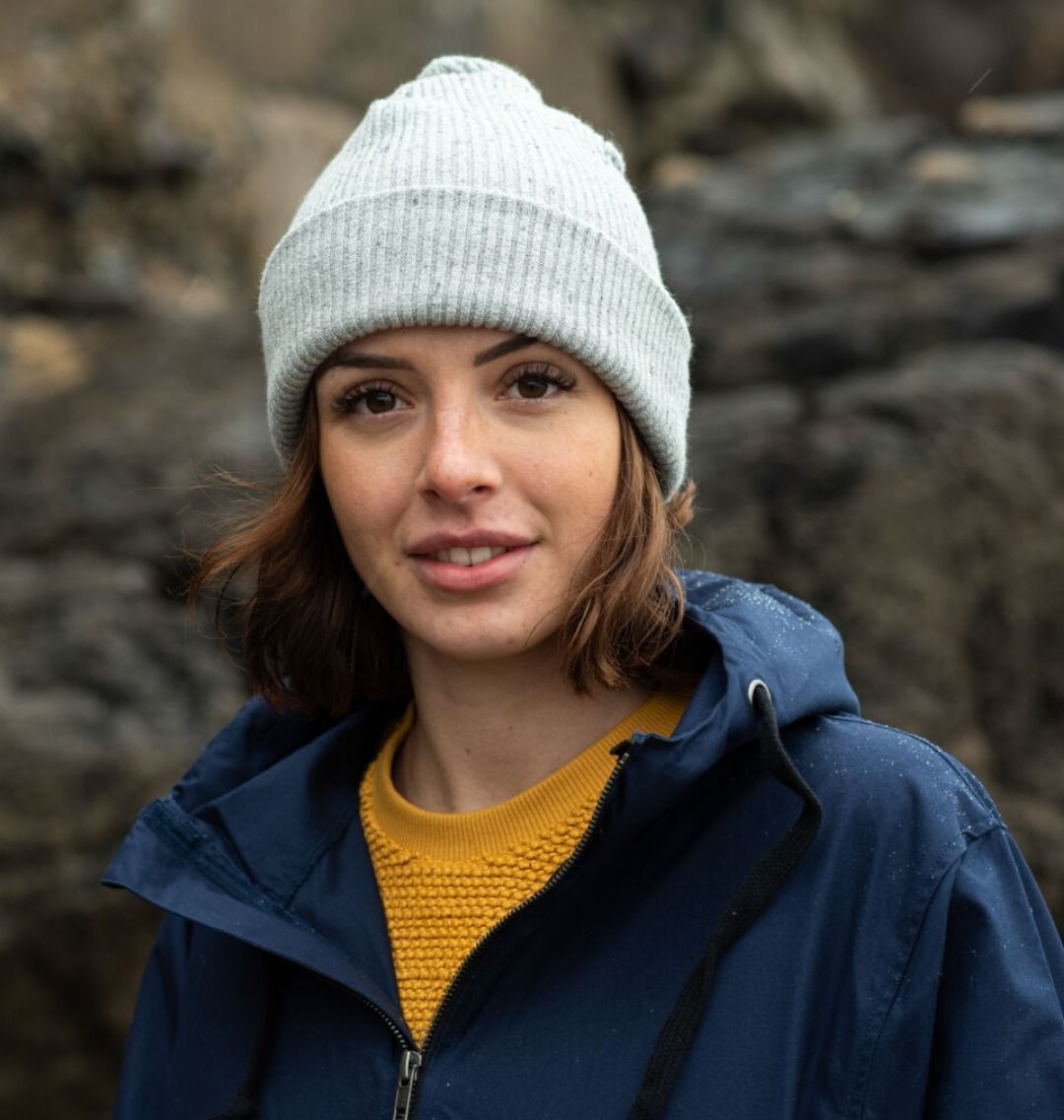 Women's Recycled Cotton Beanie Hat - Headwear
