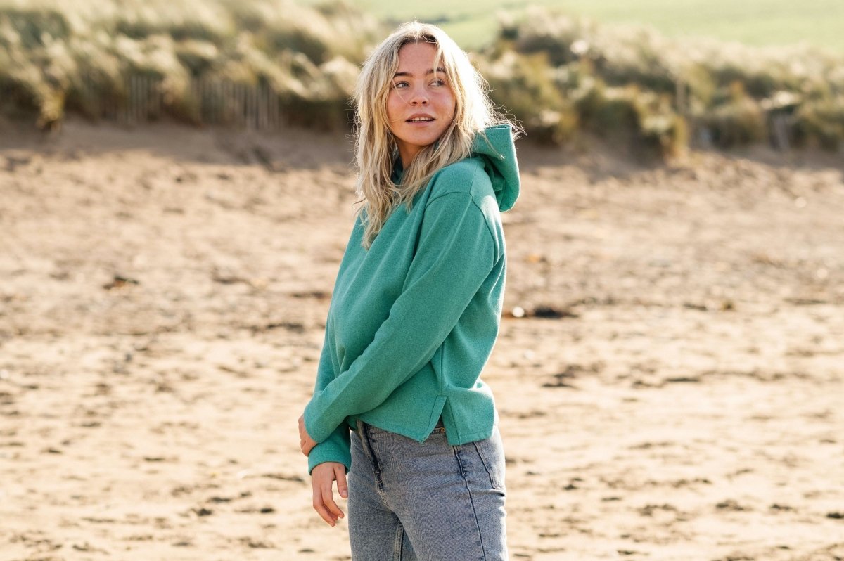 Women's Recycled Relaxed Fit Hoodie - Plain Hoodies