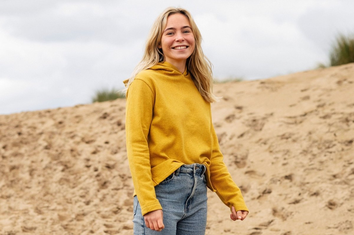 Women's Recycled Relaxed Fit Hoodie - Plain Hoodies