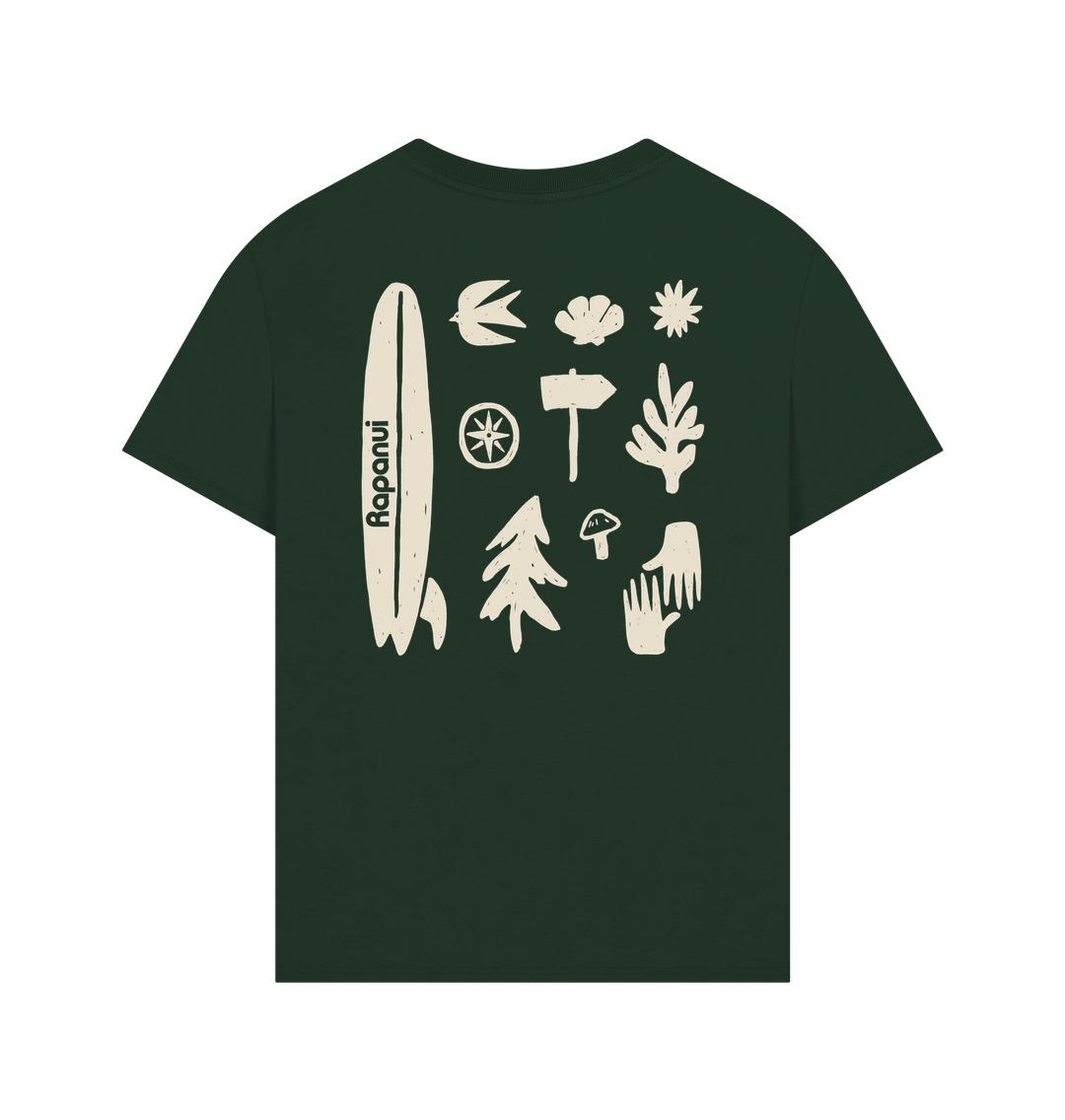 Evergreen Printed T-shirt Back