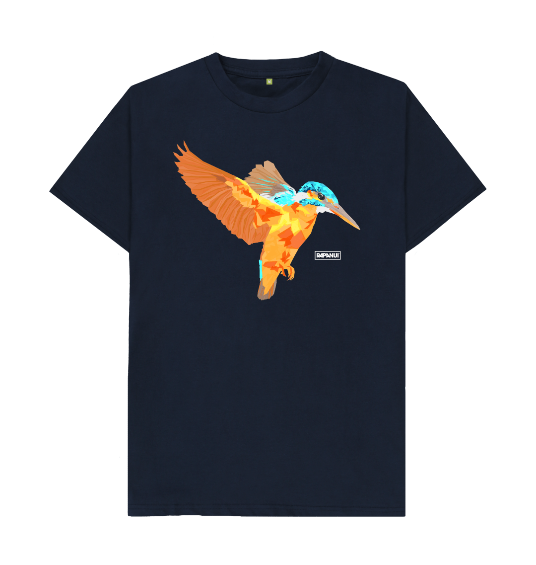 Navy Blue Printed T-shirt