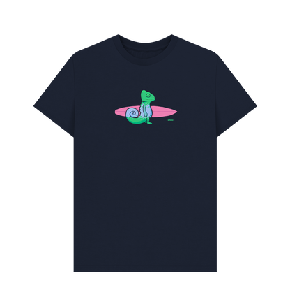 Navy Blue Printed T-shirt