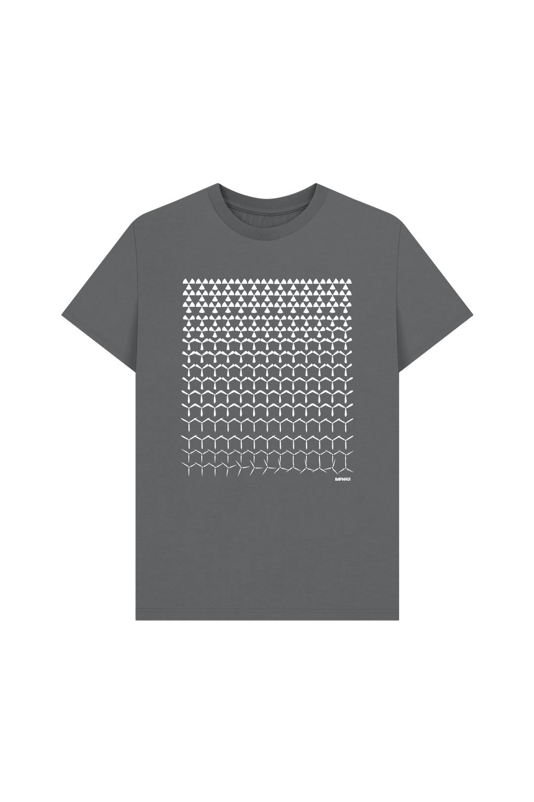 Slate Grey Printed T-shirt