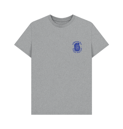 Athletic Grey Printed T-shirt