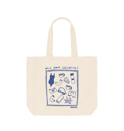 Natural Printed Bag