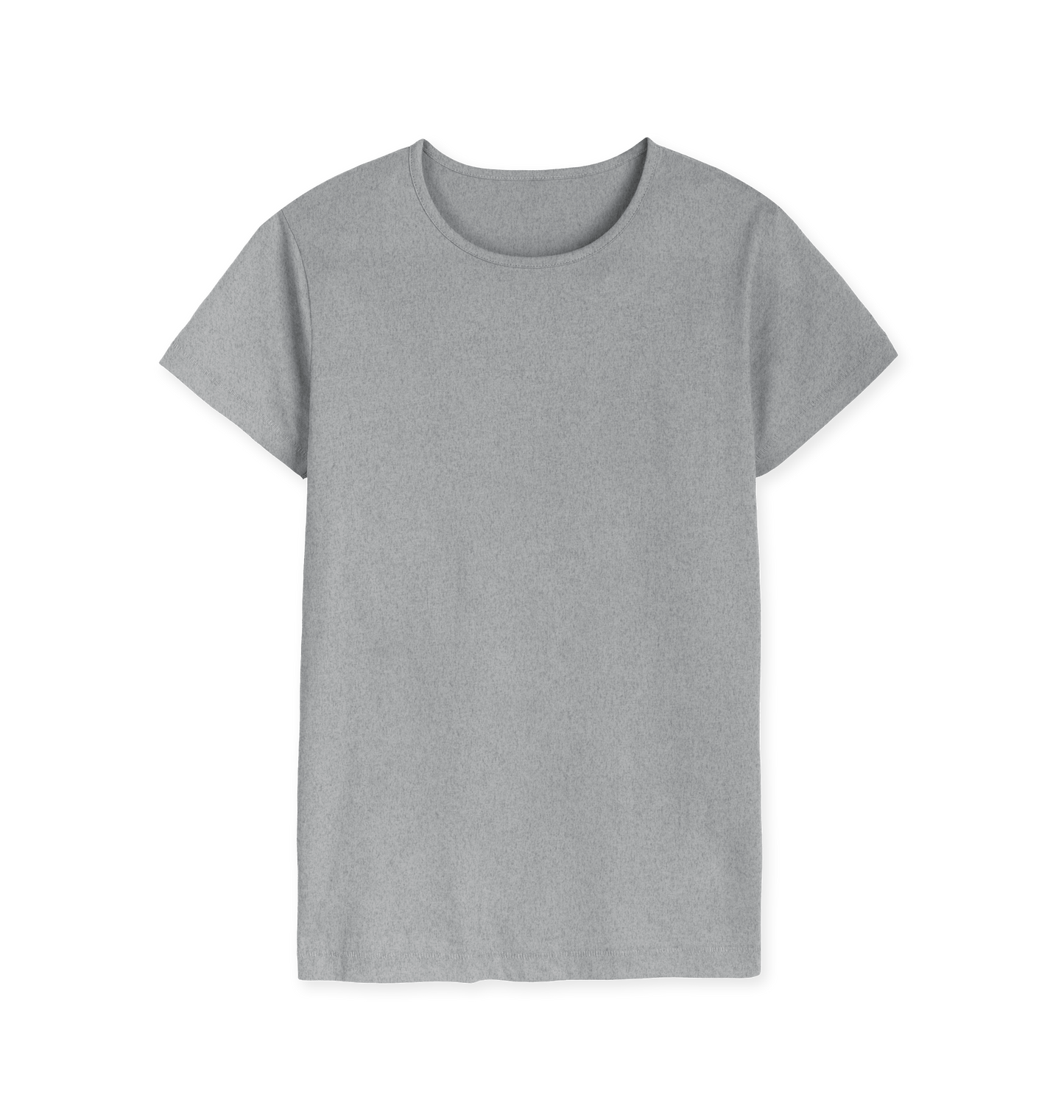 Athletic Grey Printed T-shirt Front