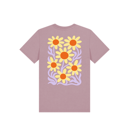 Mauve Printed Kids T-Shirt