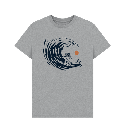 Athletic Grey Printed T-shirt