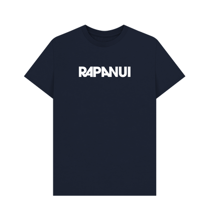 Navy Blue Printed T-shirt Front