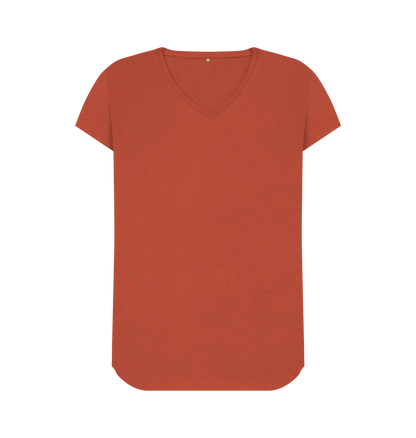 Rust Printed T-shirt Front
