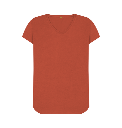 Rust Printed T-shirt Front