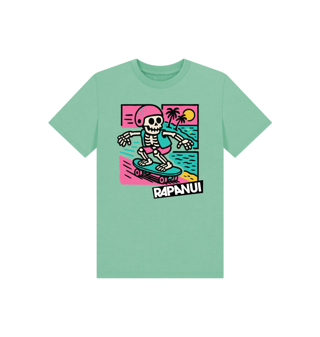 Peppermint Printed Kids T-Shirt Front
