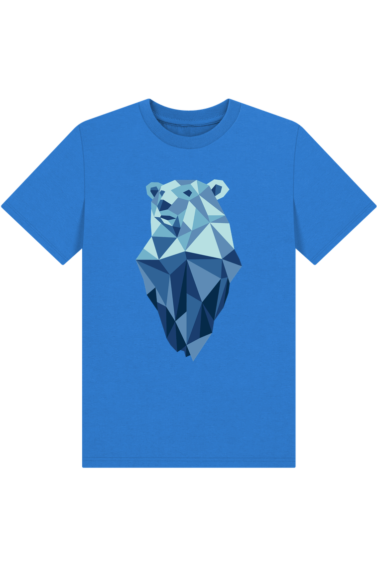 Bright Blue Printed Kids T-Shirt