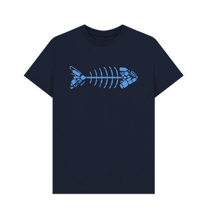 Navy Blue Printed T-shirt