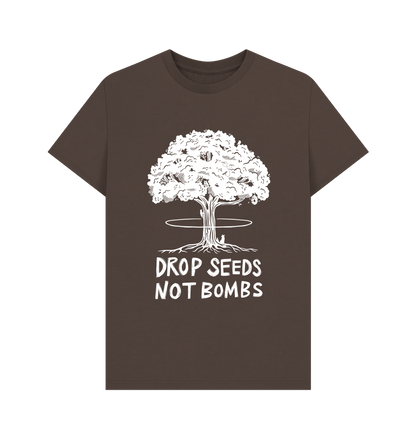 Chocolate Printed T-shirt Front
