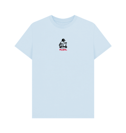 Sky Blue Printed T-shirt