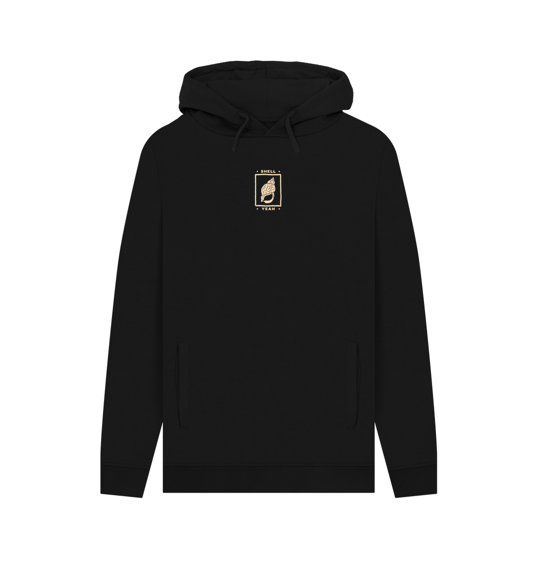 Black Printed Hoody