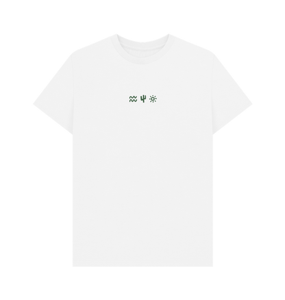 White Printed T-shirt